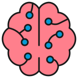 Linke und rechte Gehirnhälfte